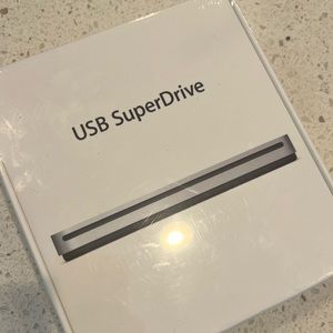 Brand new never opened Apple USB SuperDrive.